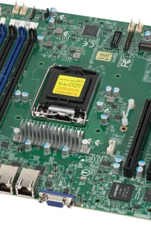 Supermicro X11SCL-F Server Motherboard + Intel Xeon E-2234 Processor Combo